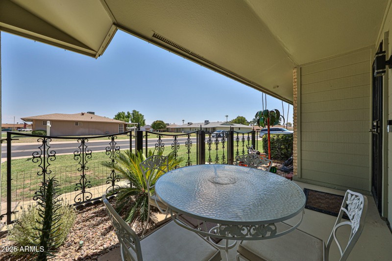 FRONT PATIO