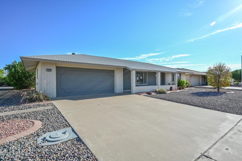 Front View-Garage