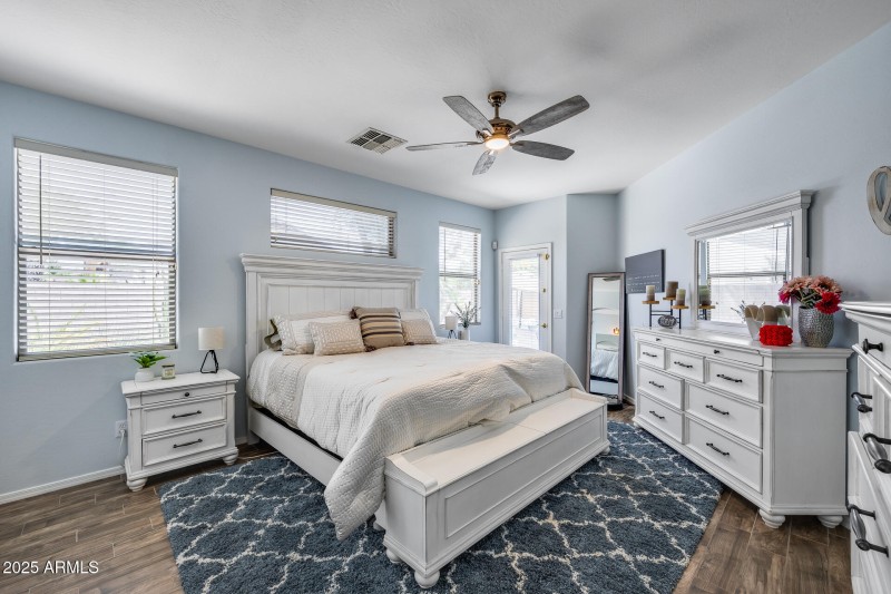 huge primary bedroom