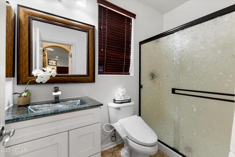 MAIN FLOOR BATHROOM WITH