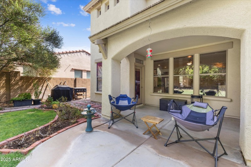COVERED & EXTENDED PATIO