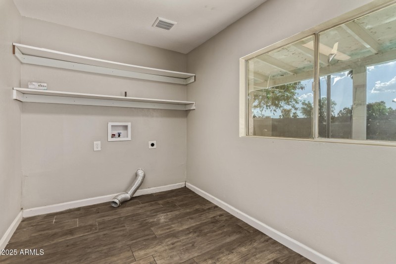 Laundry area