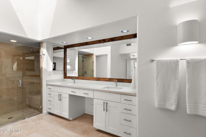 primary bathroom suite