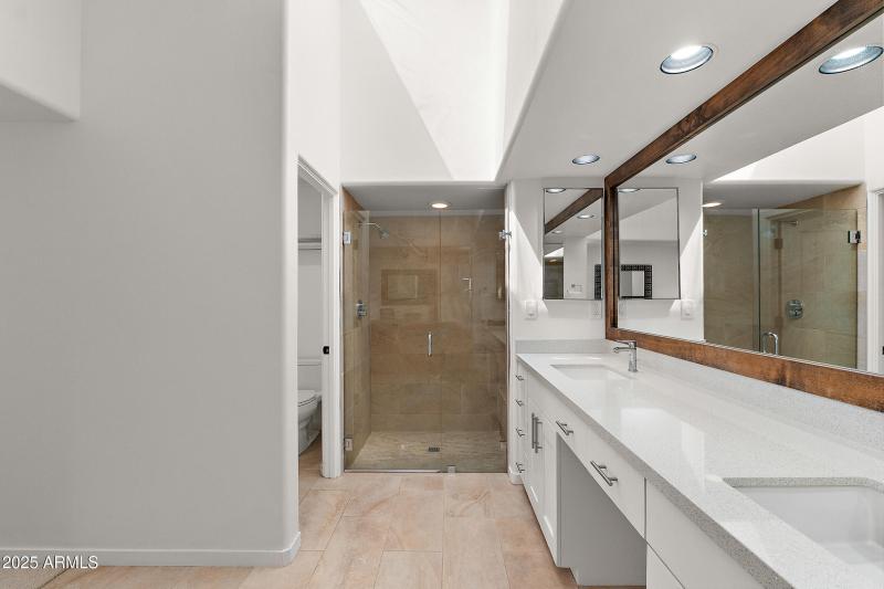 primary bathroom suite