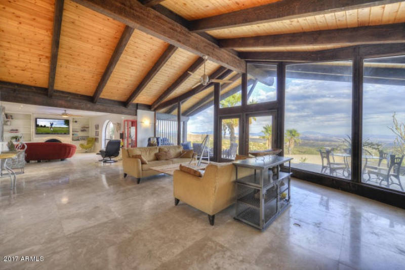 Looking towards family room