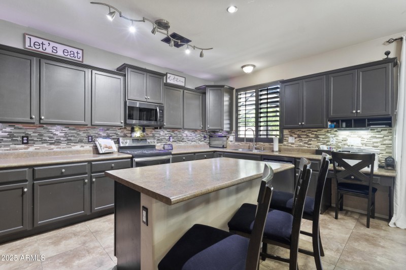 spacious kitchen