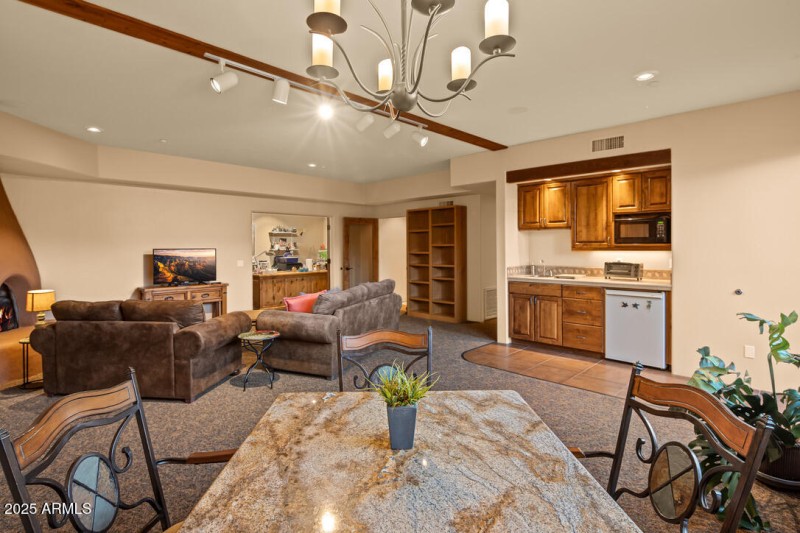 Downstairs Guest Suite + Dining