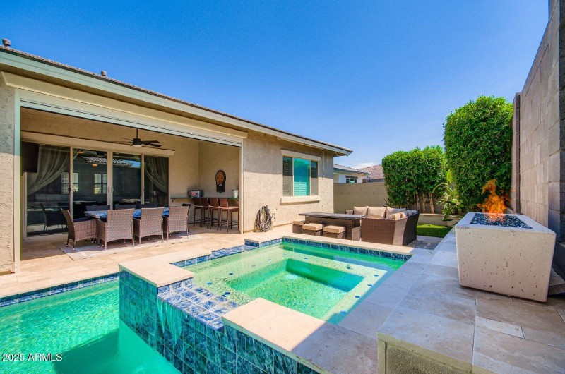 Spa with Firepit