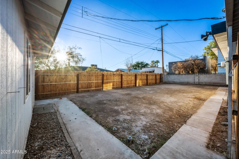 Backyard 1