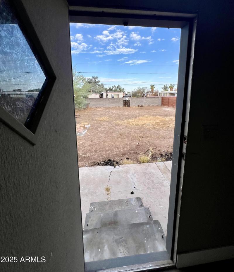 Door to Back Yard