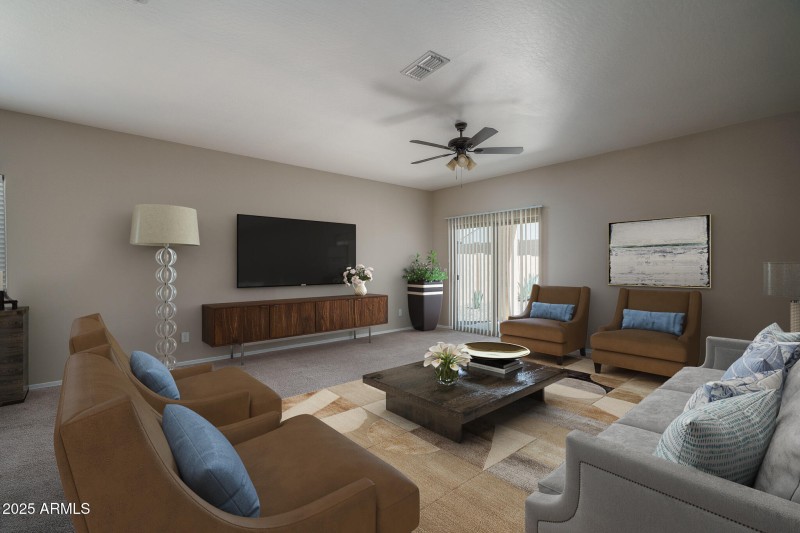 4VS) GREAT ROOM_tv left