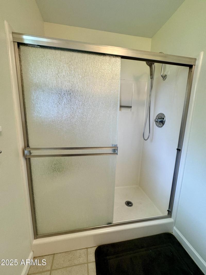 Shower in Owners Bathroom