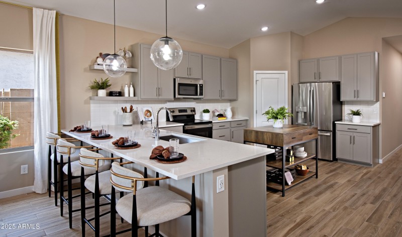 Monroe Ranch_Orinoco_ Model Kitchen