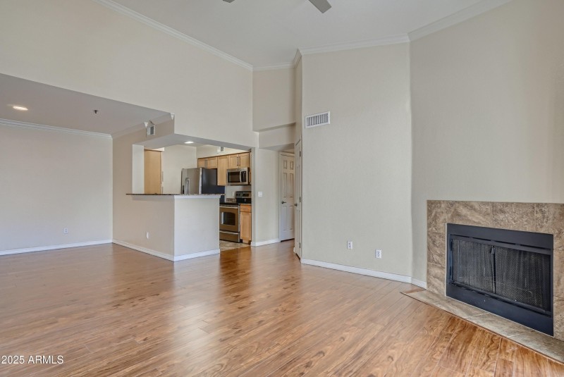 Living Room Open Ceilings