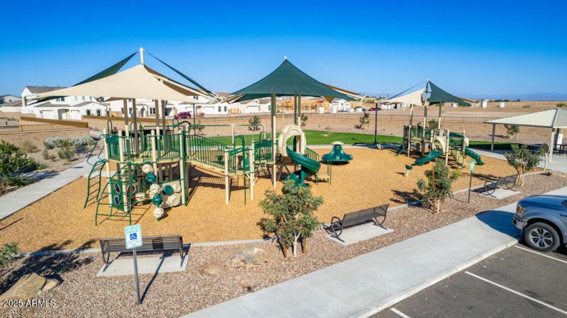 Combs Ranch Playground Aerial
