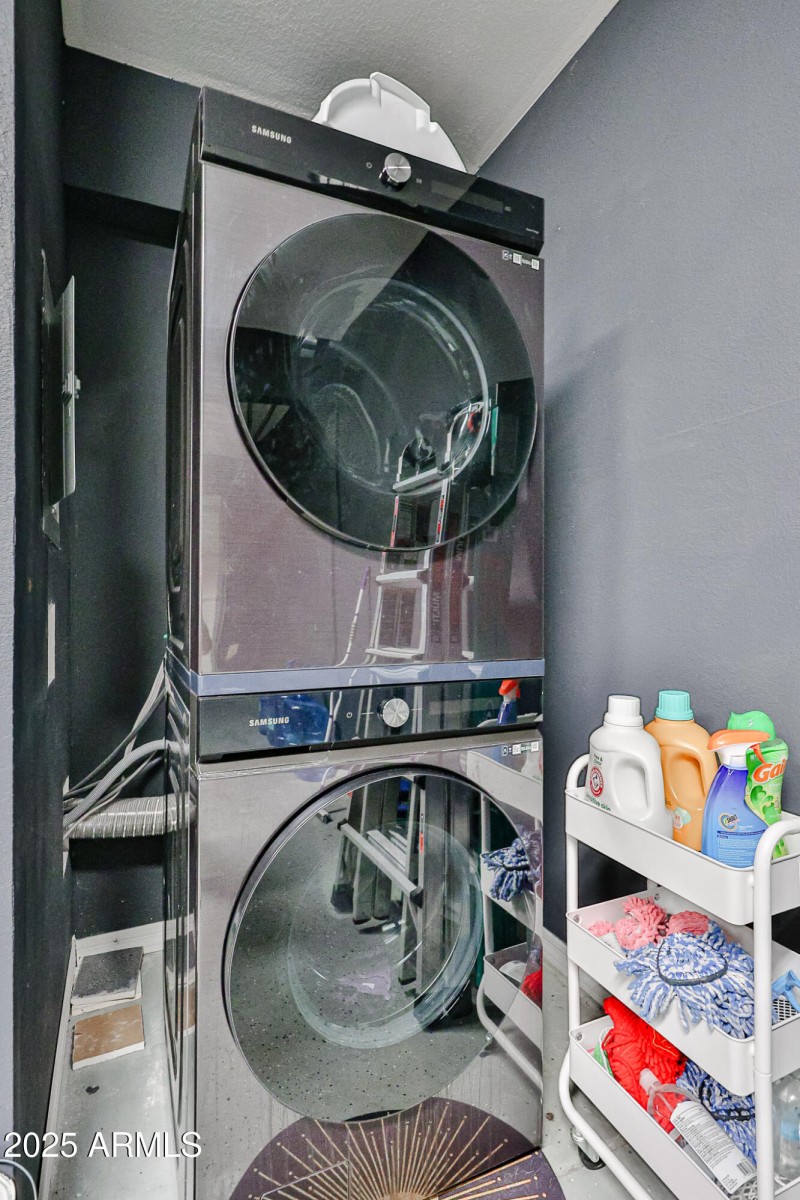 laundry in Garage