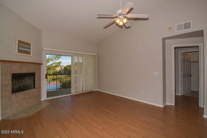 Living Room-Fireplace