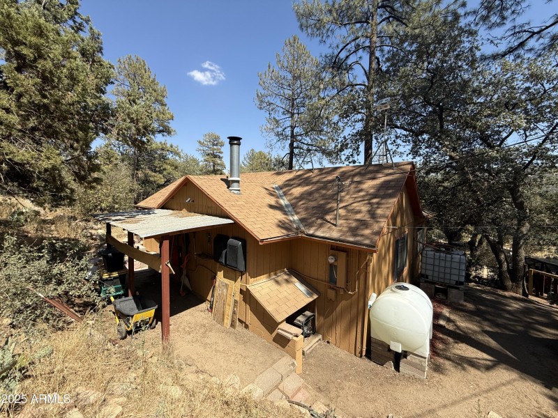 Back of home