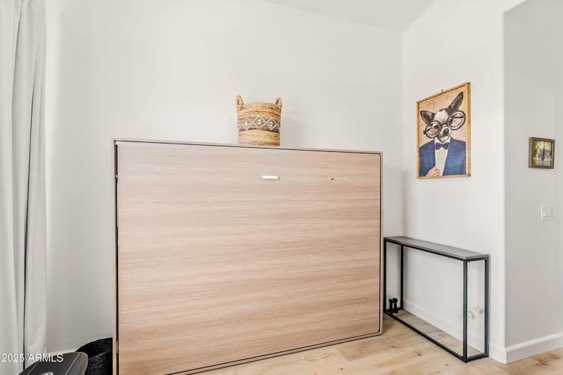 2nd Bedroom has Murphy Bed