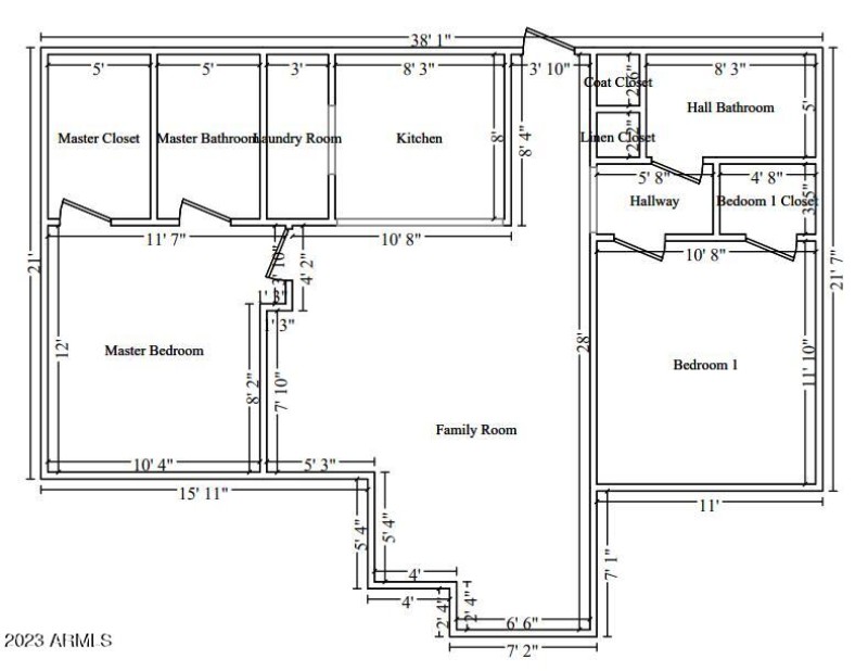 122 Floor Plan And Measurements