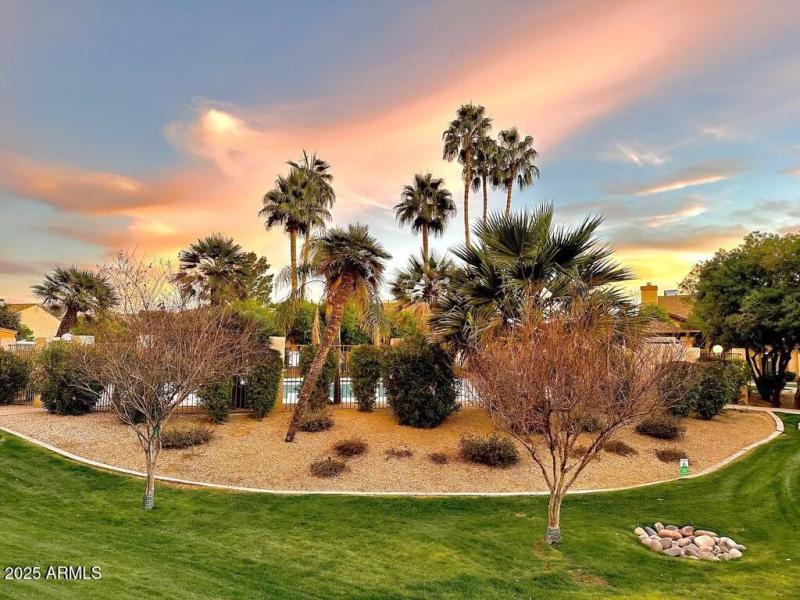 Sunset at The Vistas Complex