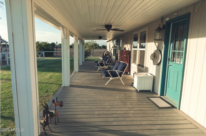 Coverd patio