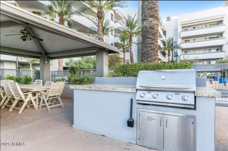 BBQ area