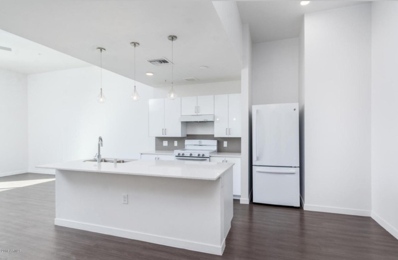 KITCHEN AND LIVING ROOM
