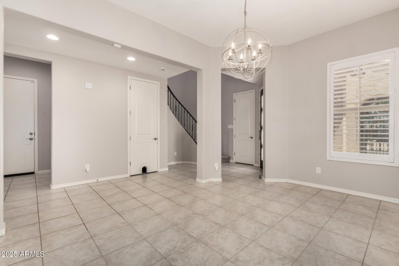 Door to Garage Staircase to 2nd Floor
