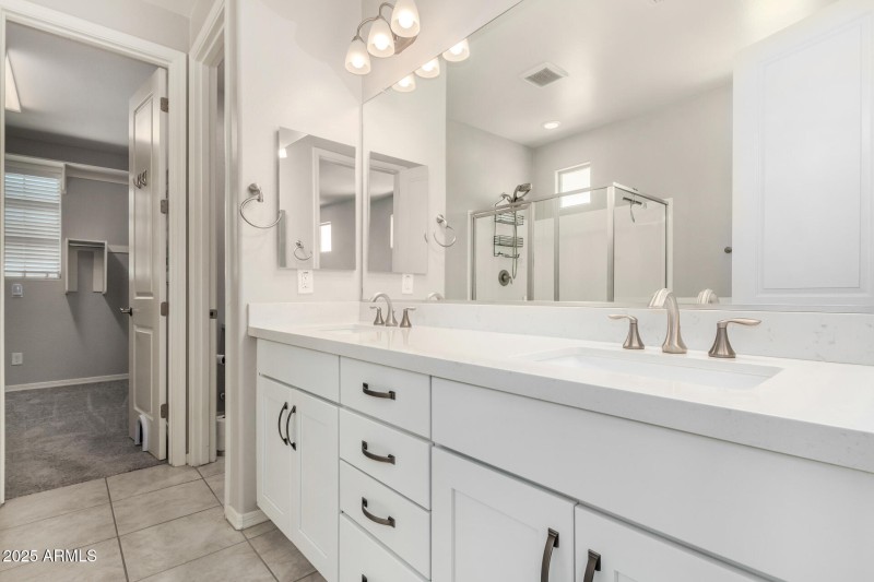 Primary Bathroom Vanity Area