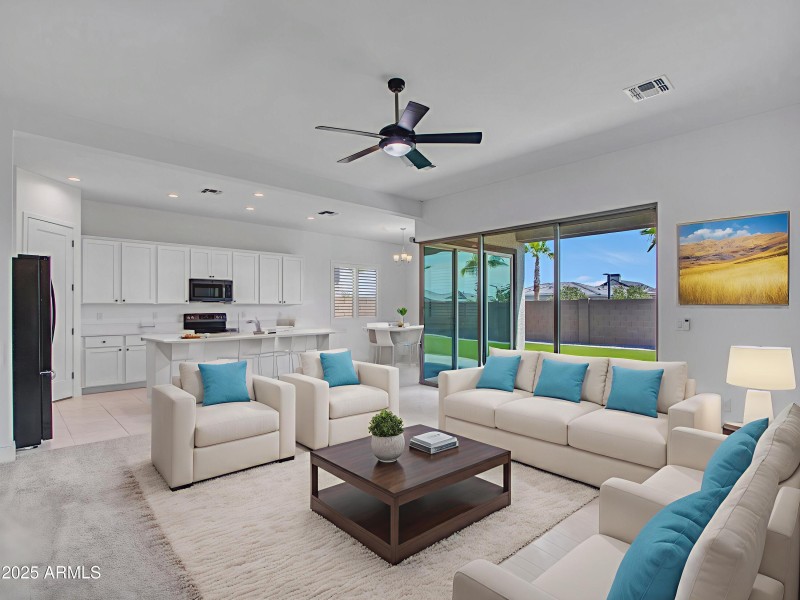 Living Room- Virtually Staged