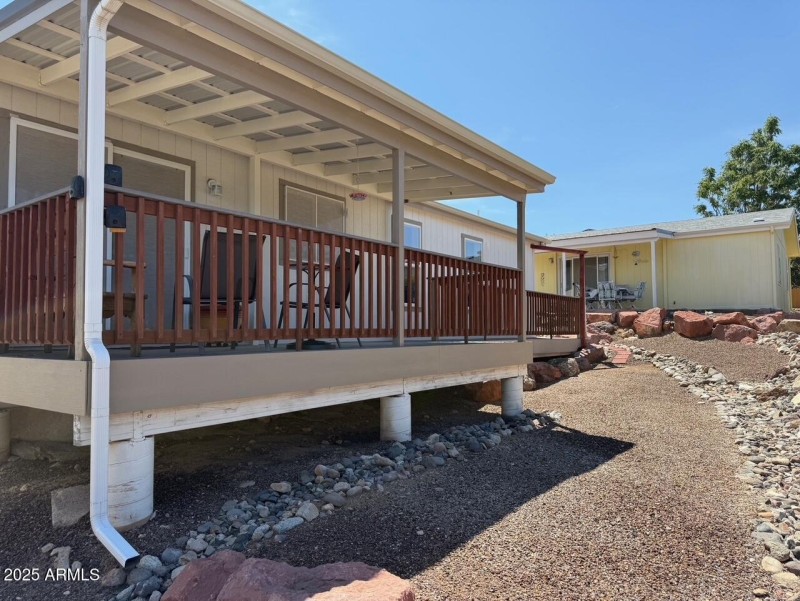 BACK OF PATIO
