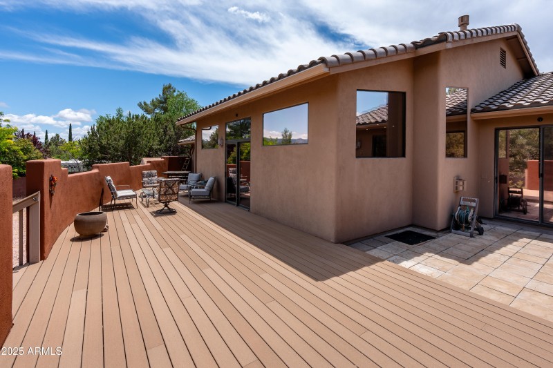 Large Entertaining Deck