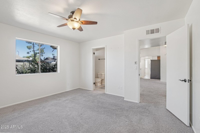 Primary Bedroom to living space