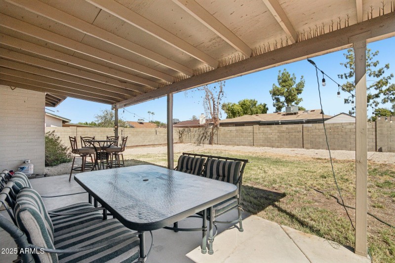 Large Covered Patio