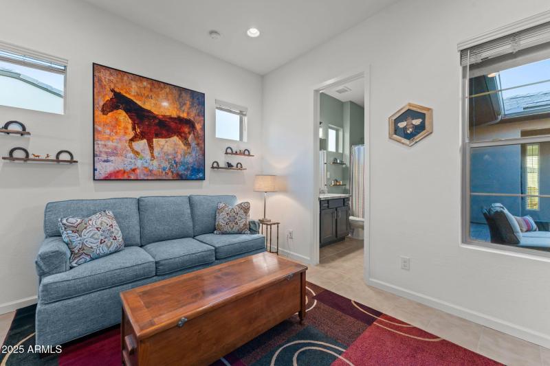 En suite bedroom in main house