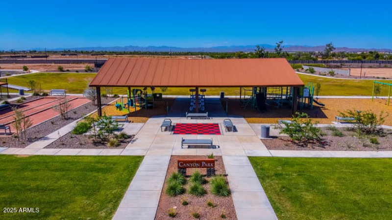 Canyon-Park-drone-view-front