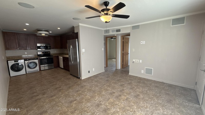 Living Room - Kitchen