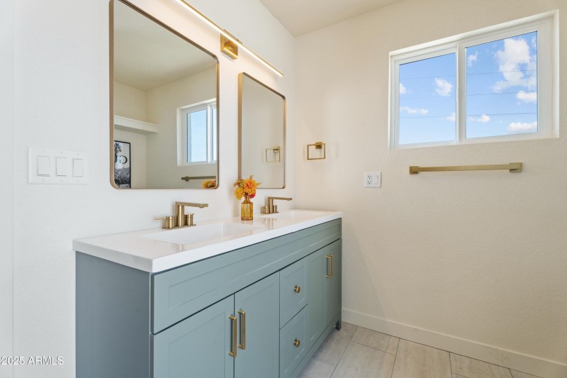 Dual Vanity Bathroom