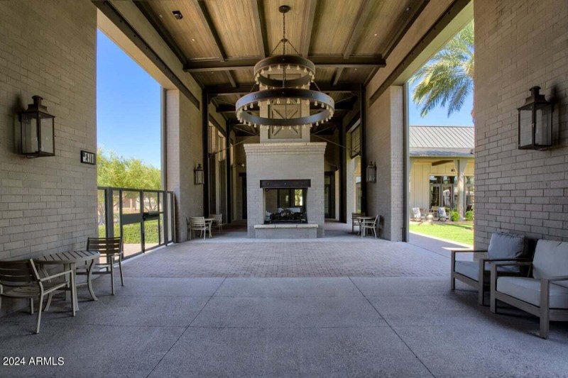 Clubhouse Entrance