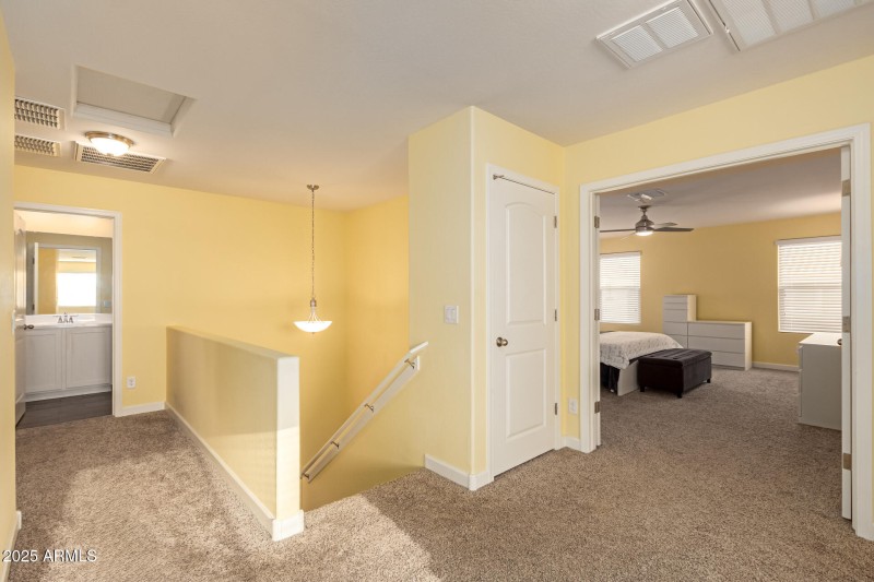 Closet between Master and staircase