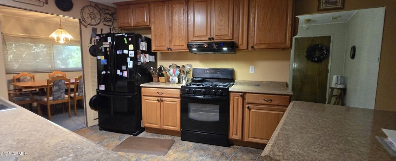 Kitchen view 1