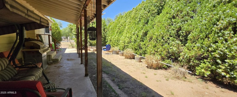 Side Porch view 1