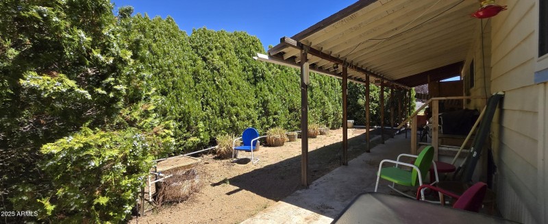 Side Porch view 2