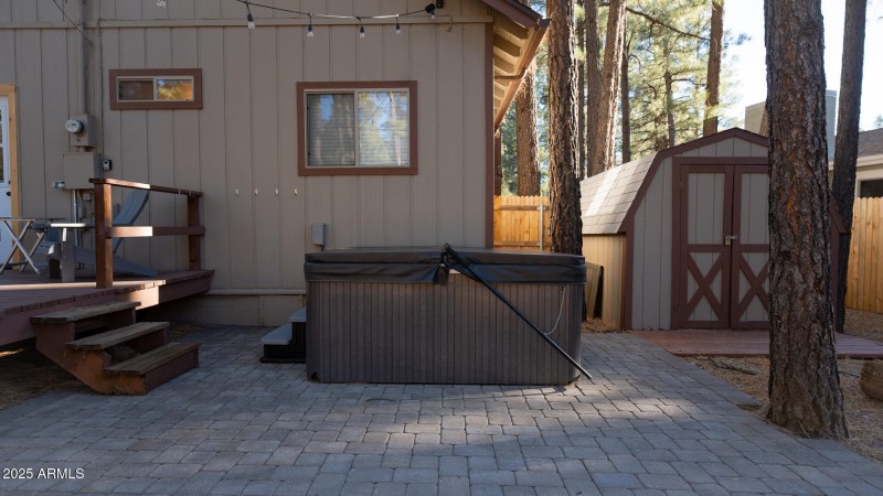 private hot tub