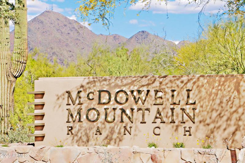 Mcdowell Mountain Sign