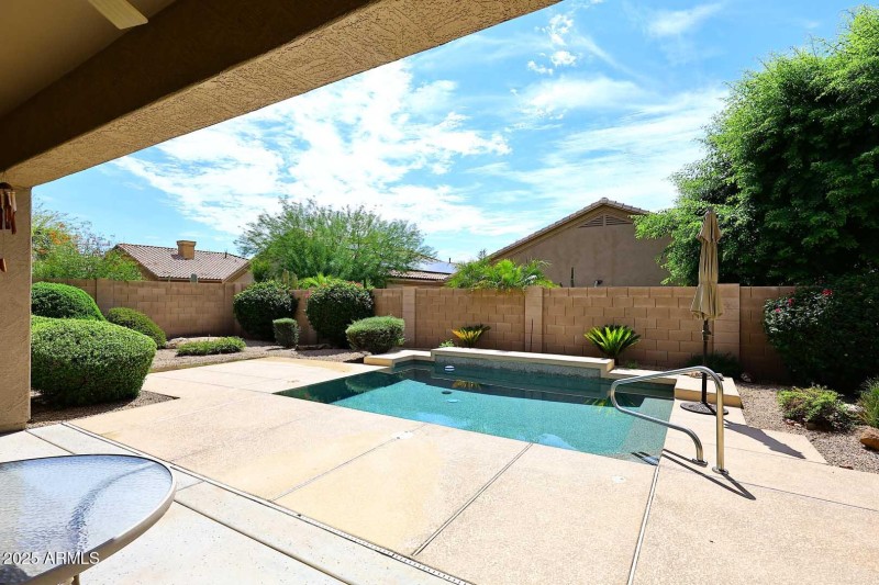 Covered Patio-View