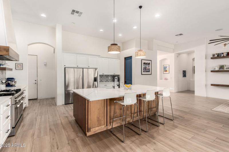 Kitchen open to great room