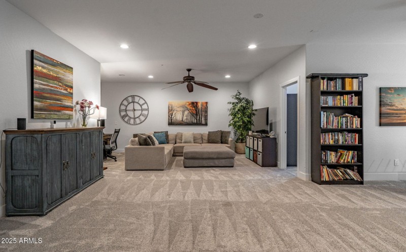 Finished basement