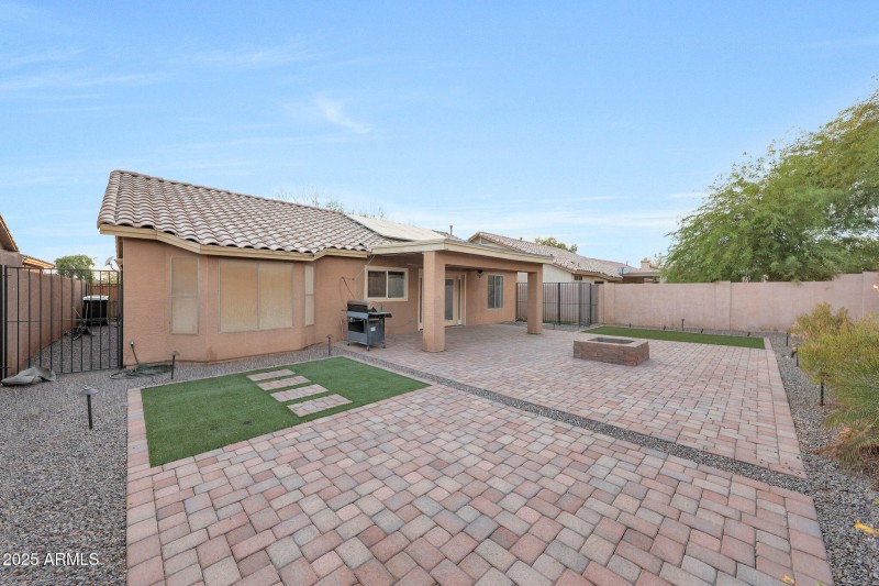 Beautifully Complete Landscaped Backyard